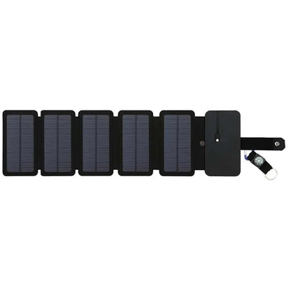 Efficient Solar Charger with USB: High Output, Foldable Design for Outdoor Adventures